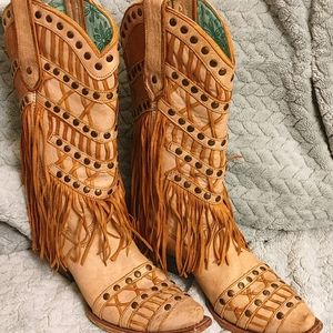 Corral Vintage Fringe Boots